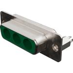 Conn Combo D-Sub F 3Cavity POS 6.86mm ST Thru-Hole 1 Port FCT Products Carton