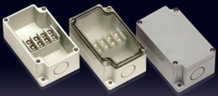 Bud Industries-PTT-10482 连接器配件 Connector Accessories Terminal Block Cover Straight Grey