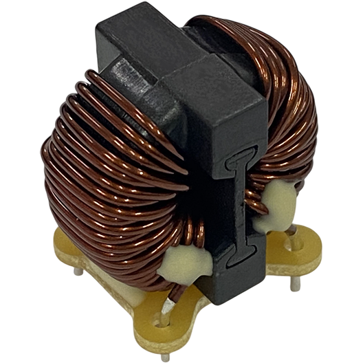 Yageo-SCT17X-070-0R9A022JV Gleichtakt-Drosseln Common Mode Chokes Dual 640uH 100kHz 7A 0.02454Ohm DCR Thru-Hole