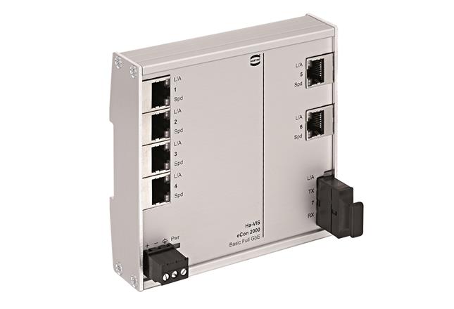 HARTING-24024061100 Ethernet-Schaltern Unmanaged Plug-and-Play Ethernet Switches