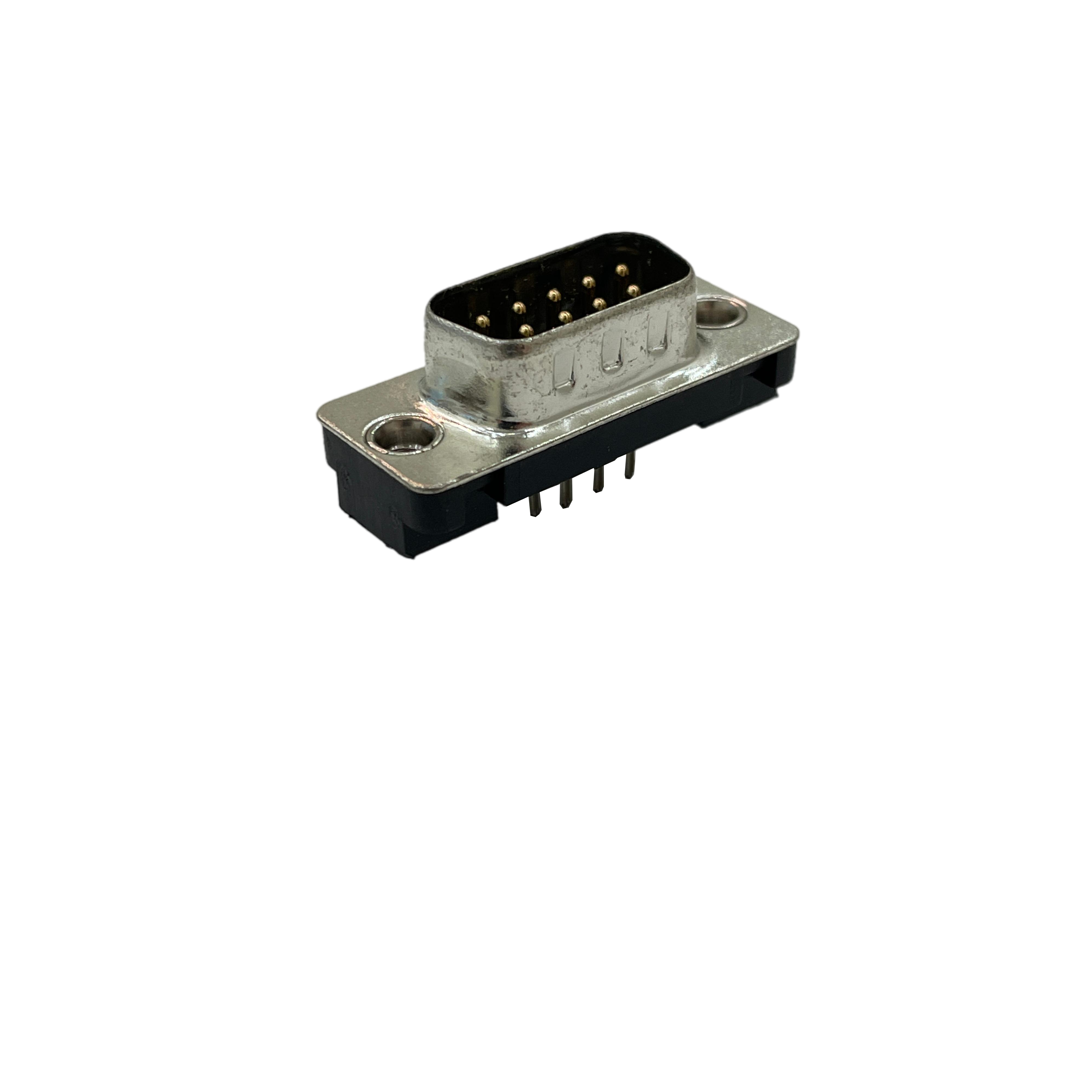 ADAM TECH-DA15-PA-M2 Conector D-subminiatura Conn D-Sub PIN 15 POS 1.385mm Solder ST Thru-Hole 15 Terminal 1 Port