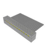Cable Assembly 0.203m 28AWG 1mm 24 POS IDC Connector F TIGER EYE™ Bulk
