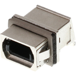 Molex-1061141200 Steckverbinder, LWL Conn MPO Adapter Single Mode/Multi Mode Simplex RCP/RCP ST Panel Mount MPO
