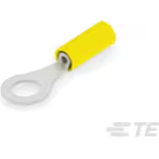 TE Connectivity-326875 Terminali connettore Ring Tongue Terminal 22-26AWG Copper Yellow 18.8mm Tin Loose