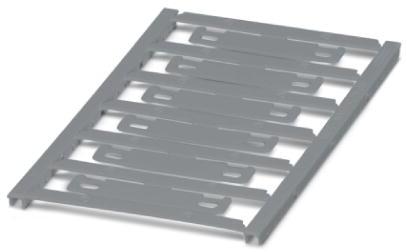 PHOENIX CONTACT-0803326 Kabelmarkierungen Cable marker, Sheet, gray, unlabeled, can be labeled with THERMOMARK CARD, BLUEMARK CLED, BLUEMARK LED, TOPMARK LASER, Mounting type Assembly with cable binders, Lettering field 29 x 8 mm