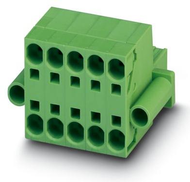 PHOENIX CONTACT-1728222 Steckverbinder, Klemmenblöcke Conn PC Terminal Block F 4 POS 7.62mm Push-In Spring ST Cable Mount 32A Cardboard