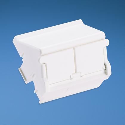 Panduit-NKHS2SBL-X 杂项产品 Net key 2 Position Sloped Shuttered Insert