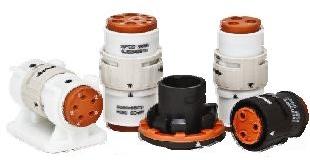 Amphenol-SJS870520 Connector Circular Connector Circular In-Line Junction Splices