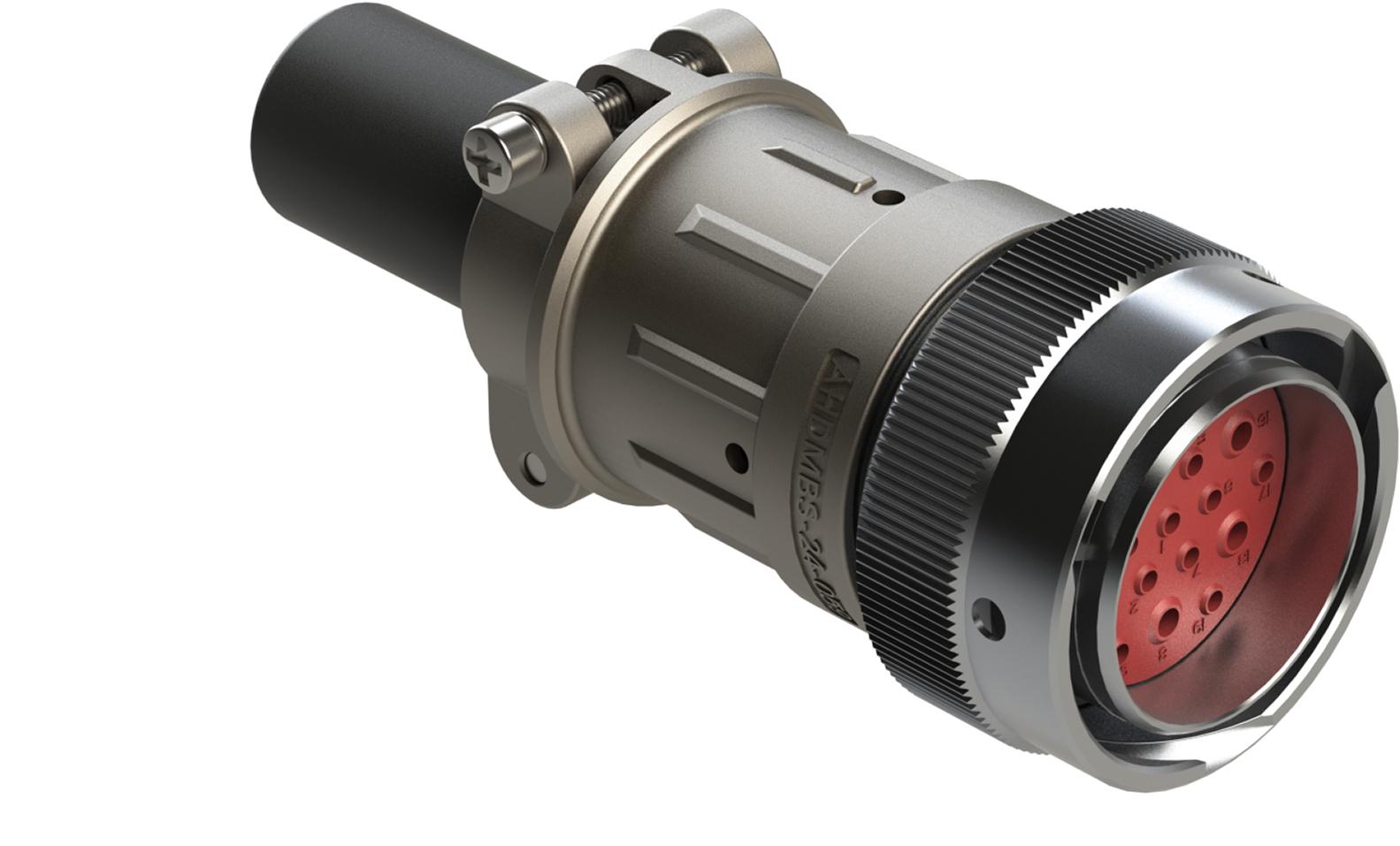 Amphenol-AHDM06-24-19PN-059 圆形连接器 Conn Circular PIN 19 POS ST Cable Mount 19 Terminal 1 Port Box