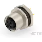 Standard Circular Connectors M12,FRONT MOUNTING,FEMALE,D CODE,2P