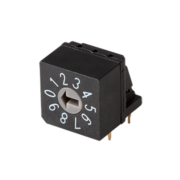 Same Sky (formerly CUI Devices)-RDS5-10S-1011-RA-508-D-67 Switch DIP Switch DIP N.O./N.C. SP10T 10 Recessed Slotted 0.15A 42VDC PC Pins 2.54mm Thru-Hole Tube