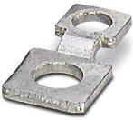 PHOENIX CONTACT-0204110 Steckverbinderzubehör Connector Accessories Bracket Straight Copper Silver