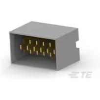 TE Connectivity-1645498-4 Connector Backplane Conn Universal Power Module PL 6 POS 3mm Press Fit ST Thru-Hole 30 Terminal 1 Port Box/Tube