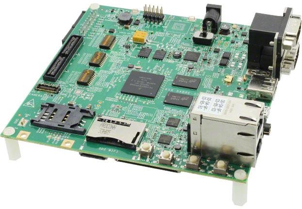 NXP Semiconductors-MCIMX6SX-SDB Embedded System Development Boards and Kits I.MX6 Application Processor and SOC Reference Design Board 1GB RAM 64MB SPI Flash