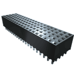 Conn Socket Strip SKT 162 POS 2mm Solder ST Thru-Hole Bulk