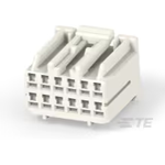 Conn Housing PL 12 POS 3.5mm Crimp ST Cable Mount White Bag