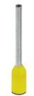 PHOENIX CONTACT-3241128 Terminales del conductor Ferrules Terminal 24AWG Copper Yellow M 14.5mm Tin