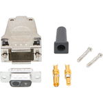 Conn Combo D-Sub M/F 2Power POS Solder Cup ST Cable Mount 1 Port FCT Products Bag