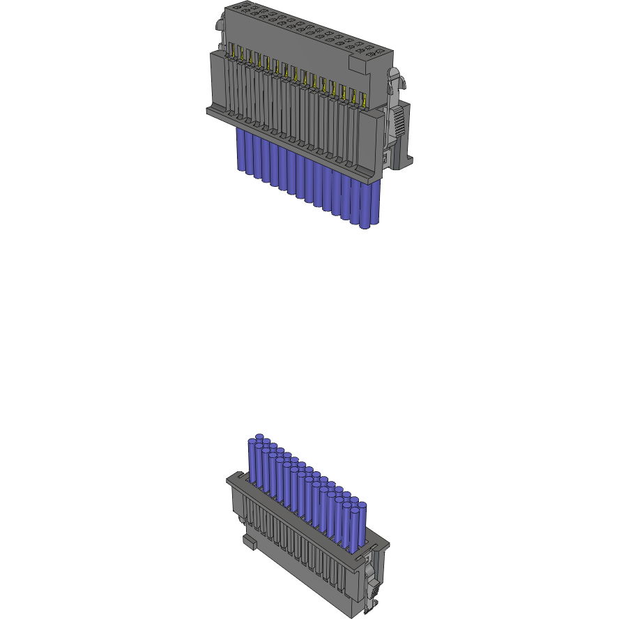 Samtec-SFSD-15-28-H-10.00-DR-NUX Cable Assembly Other Cable Assembly Discrete Wire 0.254m 28AWG Socket Strip to Socket Strip 30 to 30 POS SKT-SKT Crimp-Crimp TIGER EYE™ Layer