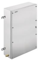 Weidmuller-1195210000 Steckverbinderzubehör klippon tb mh terminal box - multi hinge, Empty enclosure, stainless steel enclosure