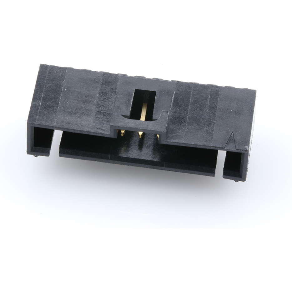 Molex-70553-0045 连接器插头及 PCB 插座 Conn Shrouded Header (4 Sides) HDR 11 POS 2.54mm Solder RA Side Entry Thru-Hole SL Tube