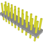 Conn Unshrouded Header HDR 20 POS 2.54mm Solder ST Top Entry Thru-Hole Bulk