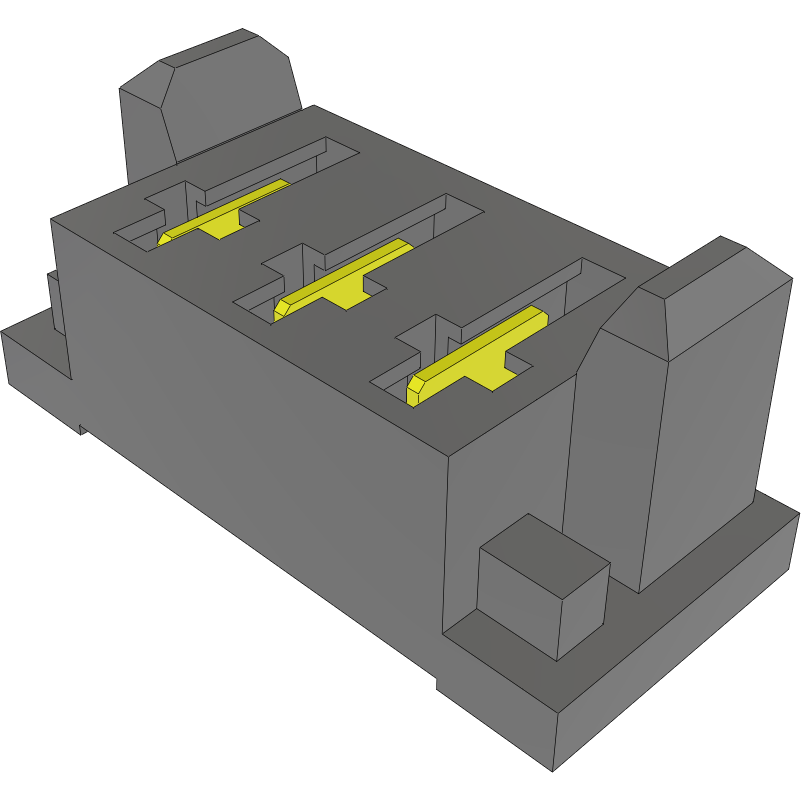 Samtec-MPS-03-7.70-01-L-V Steckverbinderleisten und Leiterplattenbuchsen Conn Socket Strip SKT 3Power POS 5mm Solder ST Top Entry Thru-Hole Tray