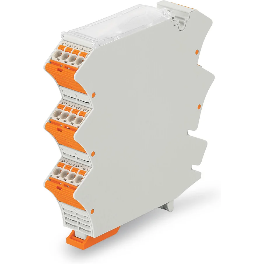 WAGO-2857-122  Polycarbonate DIN Rail Empty Housing