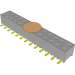 Conn Socket Strip SKT 26 POS 2mm Solder ST Top Entry SMD TIGER EYE™ T/R