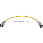 Cable Assembly 10m 26AWG RJ-45 to RJ-45 8 to 8 Straight to Straight Polyurethane Yellow