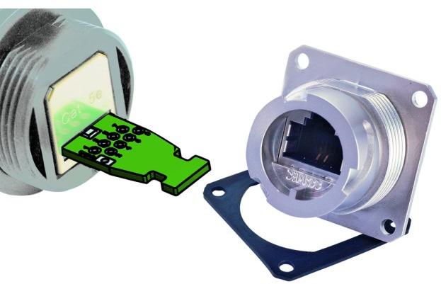 CONEC-17-111244 Telecomunicaciones y teléfono del conector Conn RJ-45 F 8 POS ST 1 Port Cat 5e