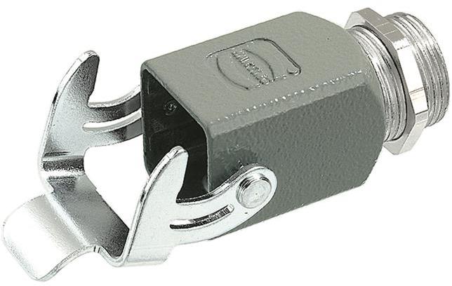 HARTING-9200030102 Accesorios del conector Connector Accessories Housing Straight Gray