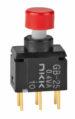 NKK Switches-GB15AP Botón pulsador GB-15AP NKK Switches Push Button ON SPDT Round Plunger 0.1A 28VDC 0.4VA Momentary Contact - Arrow.com