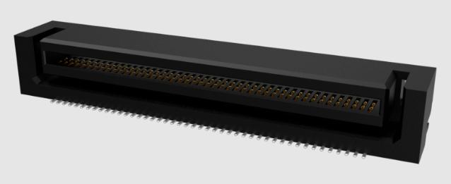 Amphenol Communications Solutions-B407-1B7L1-11290-E100 Steckverbinderleisten und Leiterplattenbuchsen Conn Board to Board RCP 90 POS 0.8mm Solder RA Side Entry SMD T/R