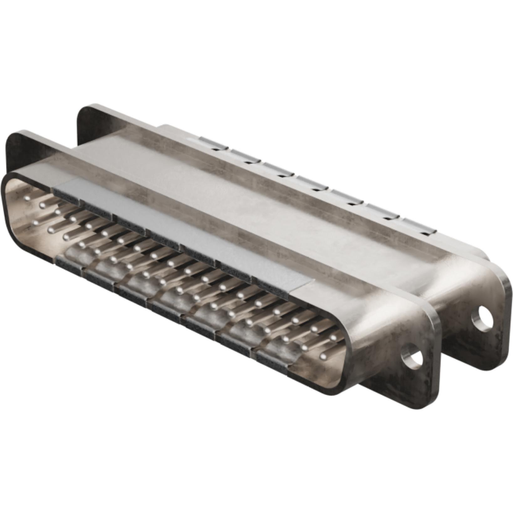 Molex-0732841961 Raccordement D ultra-miniaturisé Conn D-Sub Adapter M/F 37/37 POS 1.38mm ST Panel Mount 1/1 Port Tray