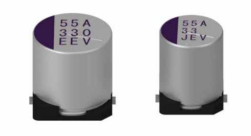 Rubycon-35PEV150M8X10.5 Aluminium-Polymer-Kondensator Cap Aluminum Polymer Hybrid 150uF 35VDC 20%( 8 X 10.5mm) SMD 0.027 Ohm 2.52A 10000h 105°C Automotive AEC-Q200