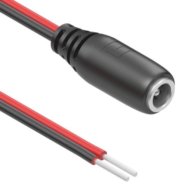 Tensility International-10-02324 Cable Assembly DC Power Cable Assembly DC Power 1.83m DC Power Jack 2POS F 18AWG