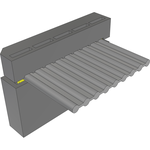 Cable Assembly 0.127m 28AWG 2.54mm 5 POS IDC Connector F Bulk