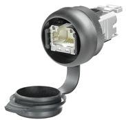 Weidmuller-1018820000 Steckverbinder, Telefon und Telekommunikation Conn RJ-45 RCP 8 POS IDT ST Panel Mount 8 Terminal 1 Port Cat 6a