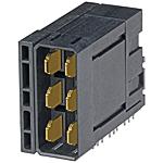 Conn Daughter Card HDR 6 POS 5.2mm Press Fit RA Thru-Hole Impact™ Tray