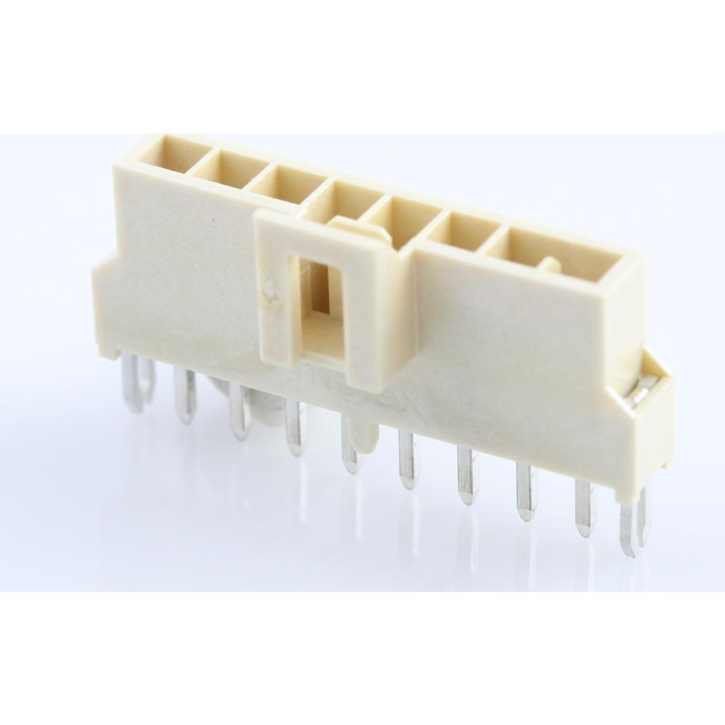 Molex-1053112108 Cabezales del conector y receptáculos PCB Conn Wire to Board HDR 8 POS 2.5mm Solder ST Top Entry Thru-Hole Tray