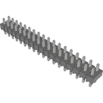 Conn Unshrouded Header HDR 36 POS 2.54mm Solder ST Top Entry Thru-Hole Bulk