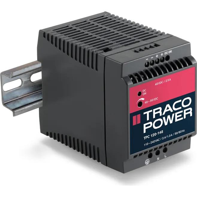 TRACO Electronic AG-TPC 120-148 Alimentation électrique CA en CC AC/DC Power Supply Single-OUT 48V 2.5A 120W 8-Pin