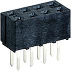 Molex-791077074 Steckverbinderleisten und Leiterplattenbuchsen Conn Socket Strip RCP 50 POS 2mm Solder ST Top Entry Thru-Hole Milli-Grid Tube