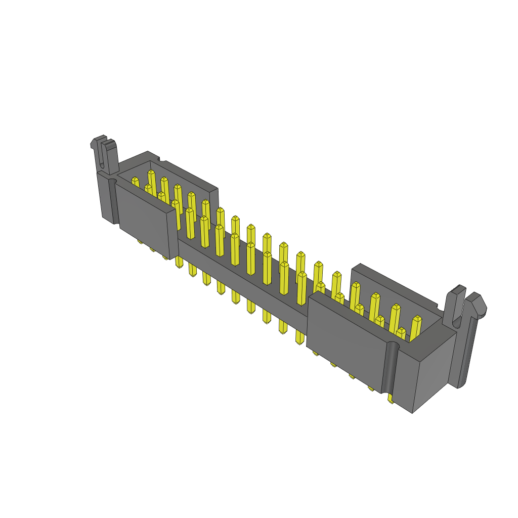 Samtec-TMMH-117-01-F-D-EL 连接器插头及 PCB 插座 Conn Shrouded Header HDR 34 POS 2mm Solder ST Top Entry Thru-Hole Bulk