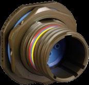 Glenair-180-091NF08-13-4SN Steckverbinder, rund Conn Circular SKT 4 POS ST Jam Nut 4 Terminal 1 Port