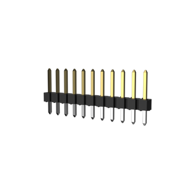 Amphenol Communications Solutions-68602-104HLF Connector Headers and PCB Receptacles BergStik®, Board to Board connector, Unshrouded Vertical Header, Through Hole, Double Row, 4 Positions, 2.54 mm (0.100in)Pitch