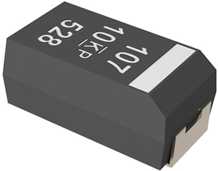 KEMET Corporation-T598D106M050ATE0907133 콘덴서 탄탈룸 폴리머 High Temperature Automotive Grade Polymer Electrolytic Capacitor