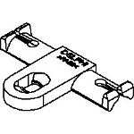 Aptiv-12047566 Clamps and Clips Tape On Clip Push Nut