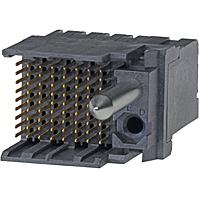 Molex-0764105807 Connector Backplane Conn Backplane HDR 72 POS 1.9mm Press Fit RA Thru-Hole Impact™ Tray